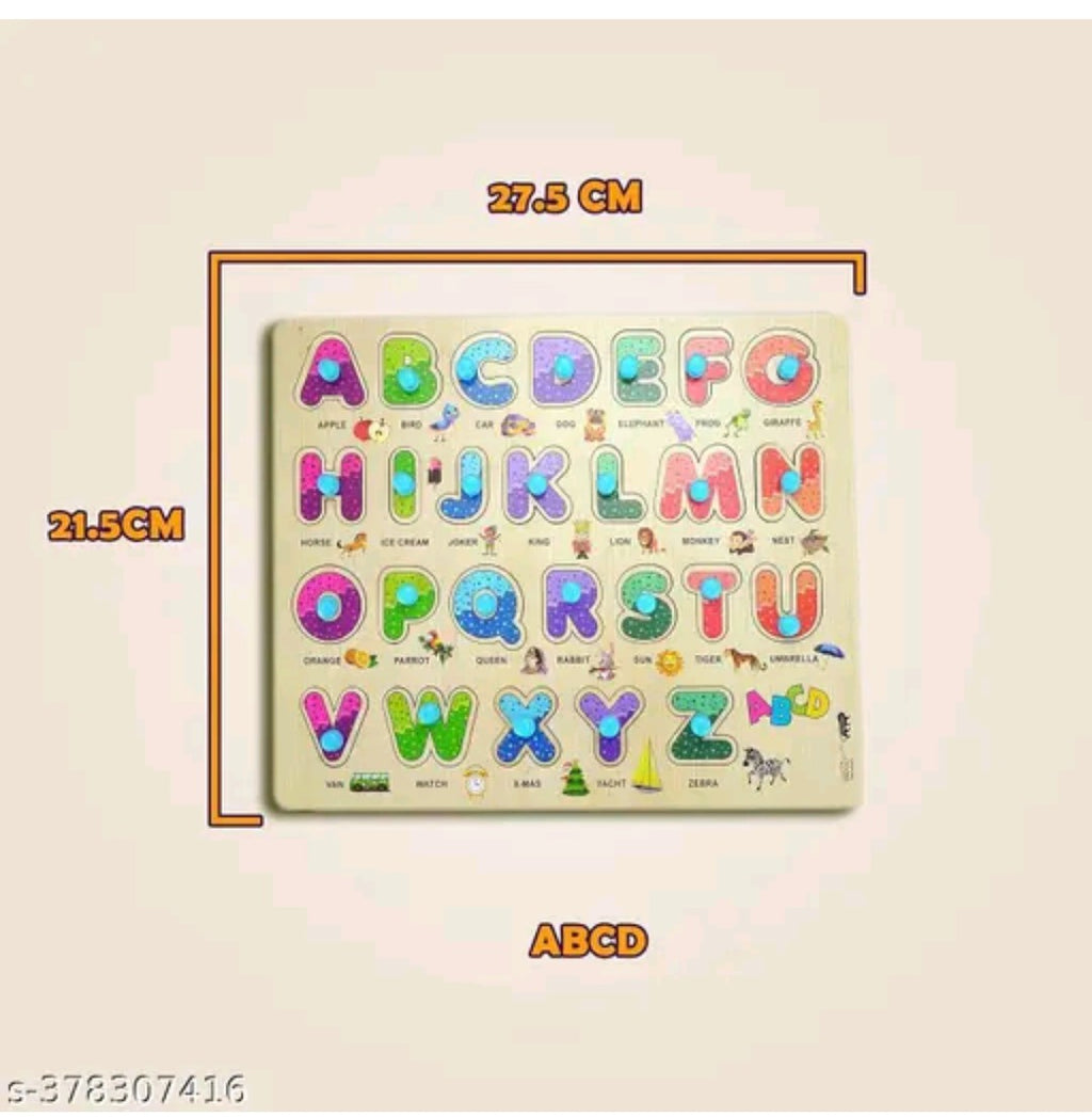 Woodzle Alphabet Board Puzzle Toy Type: Learning & Educational